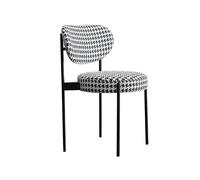 LUZZILE Sedia per Scrivania Sedia da pranzo moderna e semplice for la casa, sedia hotel, caffè, con schienale leggero di lusso for il trucco