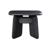 LUZZILE Sgabello Corto Sgabello basso nordico creativo in legno massello, arte moderna, for soggiorno, porta di casa, sgabello for cambiare le scarpe