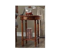 LUZZILE Tavolino piccolo tavolino in legno per divano, tavolo angolare, soggiorno, camera da letto, tavolino rotondo, tavolino da salotto