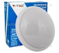 LV Sensore di Movimento V-Tac Infrarossi PIR Microonde per Lampadine Luci LED