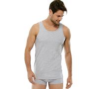 LVB 100% Cotton Up Canottiera, Uomo, Grigio (Grigio Melange 026), Small (Taglia Produttore:3)
