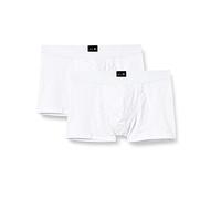 LVB Bi-Pack In Cotone, Boxer Uomo, Bianco + Bianco, XXL