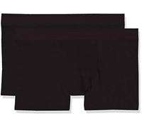 LVB Cotone Stretch Bi-Pack, Boxer Uomo, Nero, S