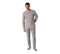 LVB Lungo Serafino Set di Pigiama, Grigio, M Uomo