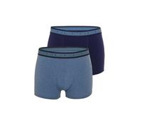 LVB Cotone Bio Bi-Pack, Boxer Uomo, Blu Melange, L