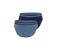 LVB Bio Cotton Bi-Pack, Slip Uomo, Blu Melange, S