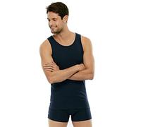 LVB Stretch Cotton Up Canottiera, Uomo, Blu (Blu 007), Small (Taglia produttore:3)