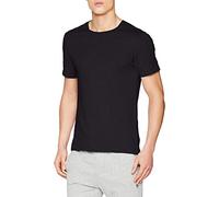 LVB T-Shirt Girocollo 100% Cotton Uomo, Nero, 5/L
