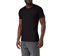 LVB T-Shirt Girocollo Stretch Cotton Uomo, Nero, 7/XXL