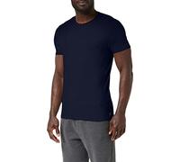 LVB T-Shirt Girocollo Stretch Cotton Uomo, Blu, 6/XL
