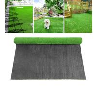 LVBAO 1,3 cm altezza del mucchio 9,5 cm x 10,3 m (30 metri quadrati) realistico morbido erba sintetica per esterni giardino paesaggio cane erba artificiale tappeto tappeto tappeto erboso