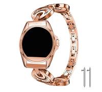 LvBu Bracciale compatibile con Michael Kors Bradshaw, Donna Metallo Band Premium Acciaio Inossidabile Bracelet cinghia per Michael Kors Access Bradshaw