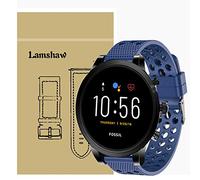LvBu Cinturino compatibile con Fossil Carlyle HR, Sport Silicone Classic Cinturino di ricambio per Fossil Men's Gen 5 Carlyle/Fossil Garrett Gen 5 / Fossil Gen 4 Explorist Hr Smartwatch, Classico
