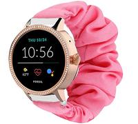 LvBu Cinturino compatibile con Fossil Donna GEN 5E, morbido elastico per capelli per orologio Fossil Donna GEN 5E Smartwatch, Colore: rosa., Classico