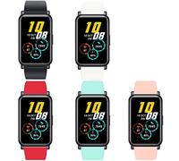 LvBu Cinturino compatibile con Honor Watch ES, Sport Silicone Classic di ricambio per smartwatch Honor Watch ES (5 pezzi)