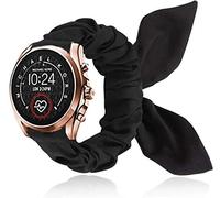 LvBu Cinturino compatibile con Michael Kors Bradshaw 2, morbido e carino, con nodo ad arco, per smartwatch Michael Kors Access Gen 5 Bradshaw