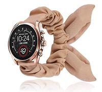 LvBu Cinturino compatibile con Michael Kors Bradshaw 2, morbido e carino, con nodo ad arco, per smartwatch Michael Kors Access Gen 5 Bradshaw