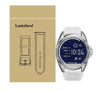 LvBu Cinturino compatibile con Michael Kors Bradshaw, Sport Silicone Classic di ricambio per orologio Michael Kors Access Bradshaw Smartwatch, Classico