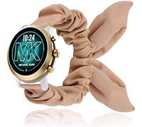 LvBu Cinturino compatibile con Michael Kors MKGO/Lexington, morbido e carino, con nodo ad arco, per Michael Kors Access Gen 4 MKGO/Michael Kors gen 5 Lexington (rosa), Colore: rosa., Classico