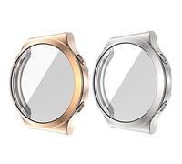 LvBu Custodia protettiva compatibile con Huawei Watch GT 2 Pro, flessibile TPU protezione completa con pellicola protettiva antigraffio pellicola protettiva per display per Huawei Watch GT2 Pro