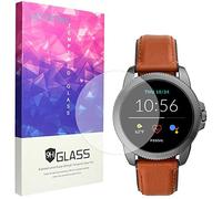 LvBU Pellicola protettiva compatibile con smartwatch Fossil Gen 5E, durezza 9H, pellicola protettiva in vetro temperato per smartwatch Fossil da uomo Gen 5E, 3 Pack, cinghie