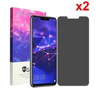 LvBu Vetro Temperato Anti-Spia per Huawei Mate 20 Lite, Anti Spy Privacy Pellicola Protettiva Schermo con Copertura Integrale 3D Bordo Protezione Senza Bolle d'Aria 9H