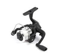LVCHAO Mulinello da Spinning 5.2:1 Pesca Pieghevole Ultraleggero Esca for Nave con Ruota a rulli di Grande Diametro per la Pesca in Acqua Salata o Dolce(Sliver)