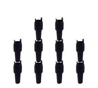 LVCHAO Silicone Wine Stoppers Beverage Bottle cap Cork Saver Stopper Reusable Keeping Champagne Fresh Kitchen Tools per Cucine e Bar(Black 2)
