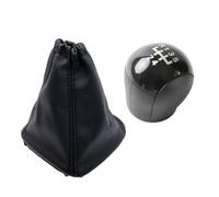 LVDLRAJJ Cambio manuale Compatibile Con Ford Per Transit Van MK7 2006 2007 2008 2009 2010 2011 2012 Pomello Del Cambio Ghetta Boot Collare Di Copertura Accessori Lo Styling Dell'auto(5 Speed Combo)