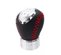 LVDLRAJJ Cambio manuale Compatibile Con MAZDA Per MPV 1999-2006 Per RX-8 2003-2008 Per XEDOS 6 1992-1999 5 6 Velocità MT Pomello Del Cambio(Red Stitch 5-Speed)