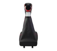 LVDLRAJJ Cambio manuale Compatibile Con VW Per POLO 2002 2003 2004 2005 2006 2007 2009 Pomello Del Cambio Con Collare Di Avvio Manuale Accessori Per Interni Auto(5Speed)