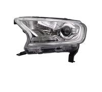 LVDLRAJJ Gruppo fari Compatibile Con Ford Per Ranger Per Everest 2016 2017 2018 Gruppo Ottico Anteriore Paraurti Auto DRL Indicatori Di Direzione Fendinebbia(Mid range version LH)