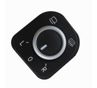 LVDLRAJJ Interruttore specchietto Laterale Compatibile con VW per Golf Plus 2005-2014 per Sharan 2011-2015 Interruttore Manopola Regolazione Specchietto Retrovisore 5ND959565A 5K0 959 565