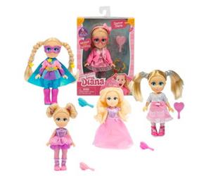LVE06000 BAMBOLA L DIANA MINI DOLL CM15 ASS.