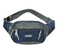 LVFXQRXO Borsa a canguro Borsa In Vita A 4 Tasche, Borsa In Giro Per Vita Di Grande Capacità Impermeabile In Vita Nera Per Donne Sports Traveling Ciclaggio Da Regalo Per Ciclismo-Blu Navy