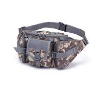 LVFXQRXO Borsa a canguro Borsa Per Sacca In Giro Per Cintura In Vita Tattica Adatto Per Escursionismo Da Campeggio Da Campeggio Esterno Da Esterno-Acu Camouffage