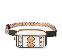 LVFXQRXO Borsa a canguro Sacca In Vita Sacca In Vita Retrò Con Più Tasche Adatte Per Correre, Escursioni, Campeggio, Fitness, Ciclismo-Nero