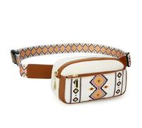 LVFXQRXO Borsa a canguro Sacca In Vita Sacca In Vita Retrò Con Più Tasche Adatte Per Correre, Escursioni, Campeggio, Fitness, Ciclismo-Cachi