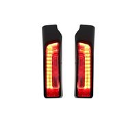 LVGVZTTGKM Fanale posteriore per motocicletta Per Street Road Glide 2024 CVO 2023-2024 Luce A LED Per Borsa Laterale Parafango Indicatore Di Direzione DRL(Red Lens)