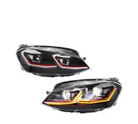 LVGVZTTGKM Fari Principali Anteriori Per VW Per Golf 7 MK7 VII 2013-18 Gruppo Luci Anteriori Con Indicatori Di Direzione Sequenziali Non Compatibile E Modello Allo Xeno Bi-Xeno LED-Faro principale