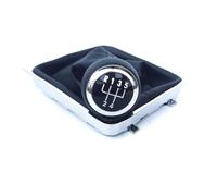 LVGVZTTGKM Per VW Per Passat B6 2005-2011 Pomello Cambio Nero/Argento Stile
