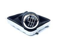 LVGVZTTGKM Per VW Per Passat B6 2005-2011 Pomello Cambio Nero/Argento Stile