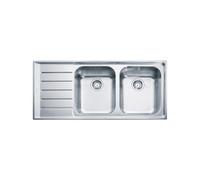 Franke Neptune NEX 221 - Lavello Incasso SemifiloFilotop Inox Satinato con gocciolatoio a sinistra cod. 127.0059.719 - 85863267 Disponibilita' immediata