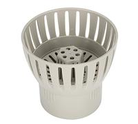 lvifloae 110MM Pool Skimmer Basket Pond Drainage Outlet Water Surface Skimmer Plastic Swimming Pool Filter Debris Leaf Canister Pond Cleaning Tool with Mesh Bag for Koi Water Garden (110MM Diameter)