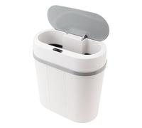 lvifloae 12L Smart Cash Smart Can Sensor a batteria Sensore di movimento automatico La spazzatura del sensore di movimento non infrarosso può essere adatto per camere da letto, bagni e