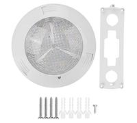 lvifloae 18W 160LED Luce Subacquea Calda per Piscina, AC12V IP68 Luce per Fontana paesaggistica Angolo del Fascio di 120° 3000K 1500LM Apparecchio di Illuminazione sommergibile da