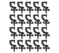 lvifloae 20pcs G Type Atomizing Nozzles Professional Humidification Cooling Misting Nozzles for Farm Garden (Microspray rifrattivo)