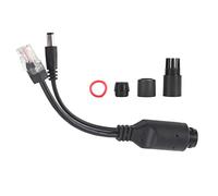 lvifloae 24V Poe Adapter Passive Splitter Network Camera Ethernet Power Adapter Can Be Used with Various Network Devices Such as Ip Security Cameras Wireless Access Points AP Etc