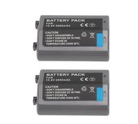 LVIFLOAE 2pcs EN EL18 18A 3000MAH Sostituzione della batteria della fotocamera Adatta D4 D4 D5 D6 SLR digitale per controller della fotocamera D800 D800 D800 per MB D12 D17 D18
