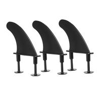 lvifloae 3 pinne di coda di surf morbida da 4,5 pollici set di pinne a coda flessibile universale da 4,5 pollici con viti in acciaio inossidabile design anti -distacco per accessori per (Tipo 1)
